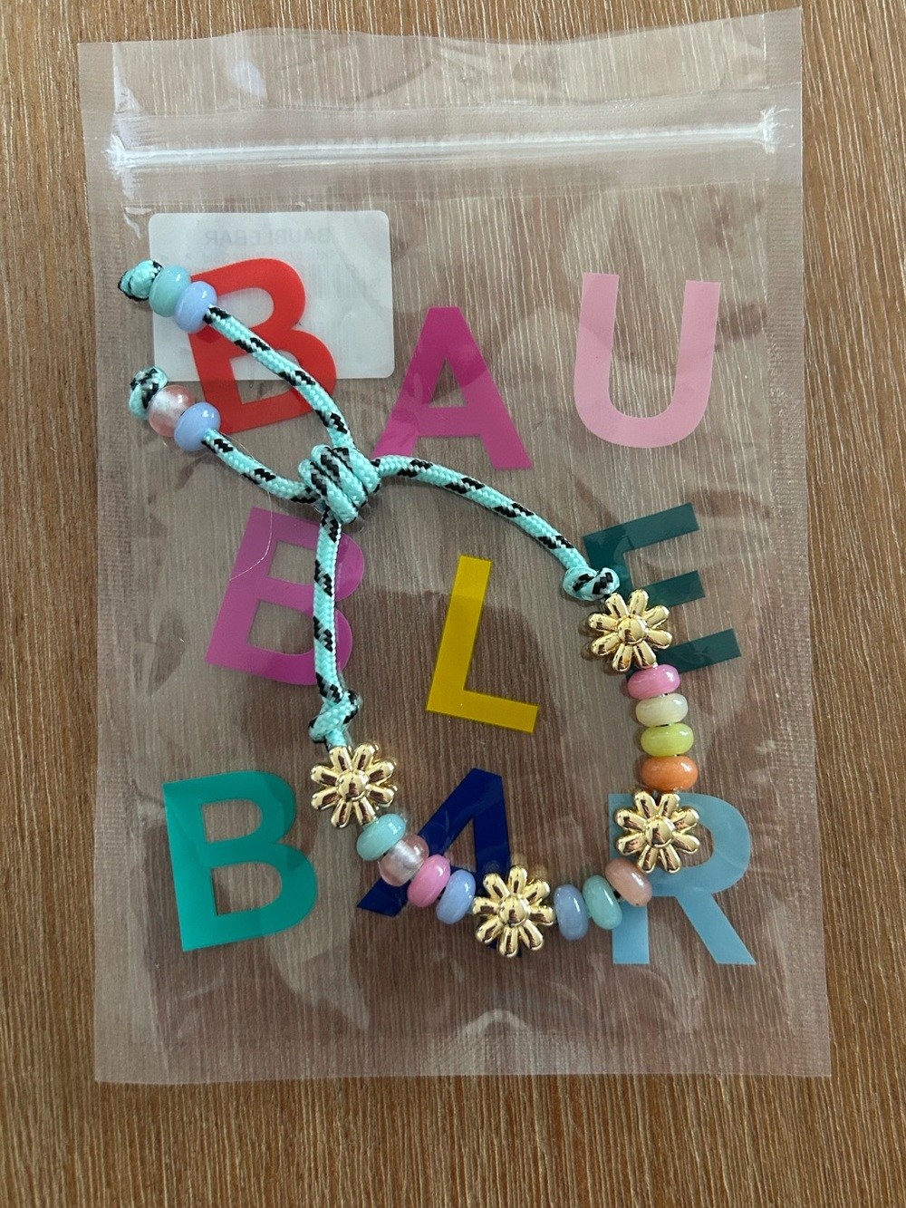 BaubleBar Happy Here Beaded Bracelet